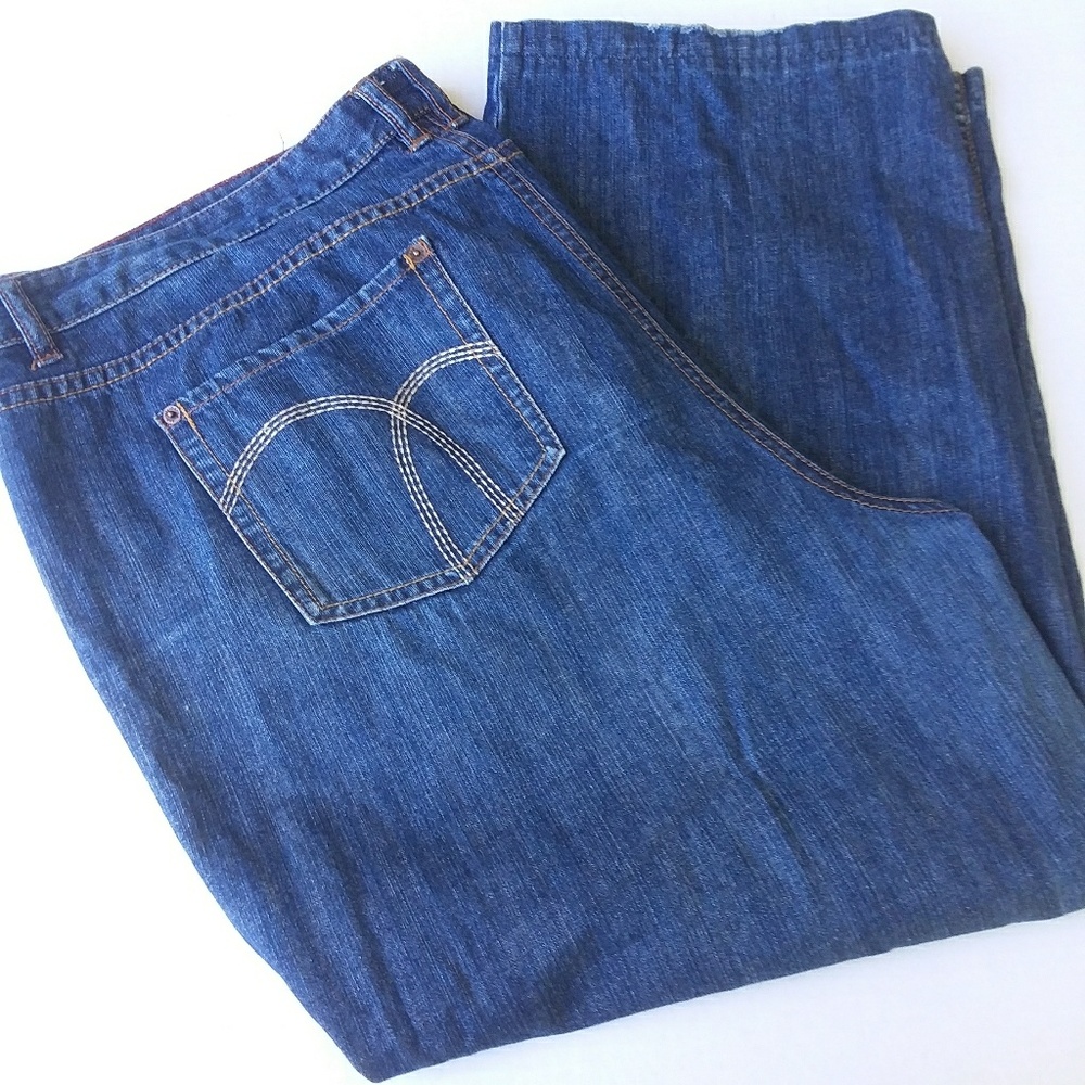 Liz Claiborne Boyfriend Fit Jeans Size 22W - Picture 7 of 8